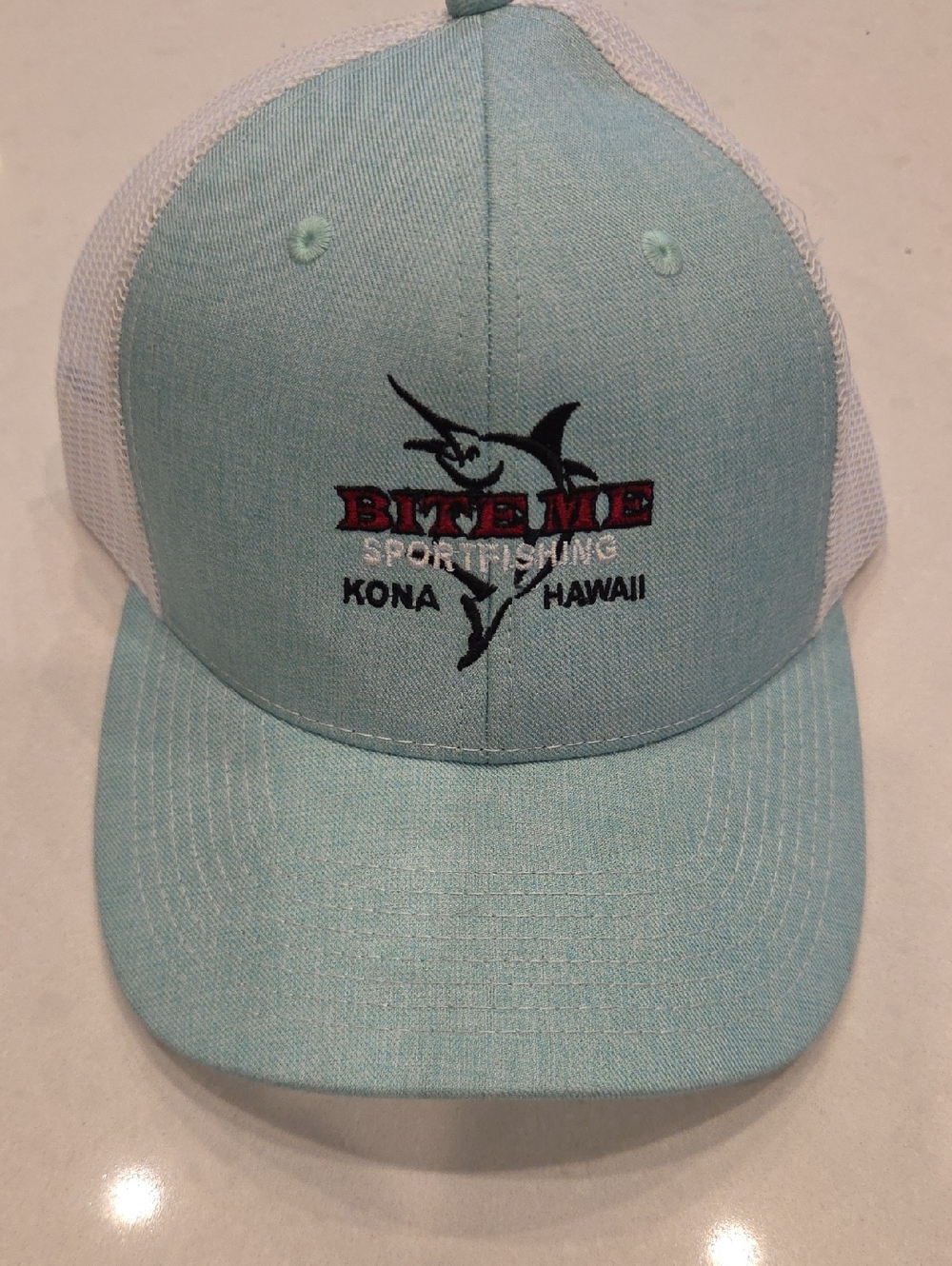 Fahrenheit White Mesh Trucker Hat